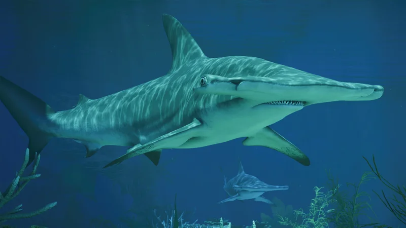 Great hammerhead in Planet Zoo 2